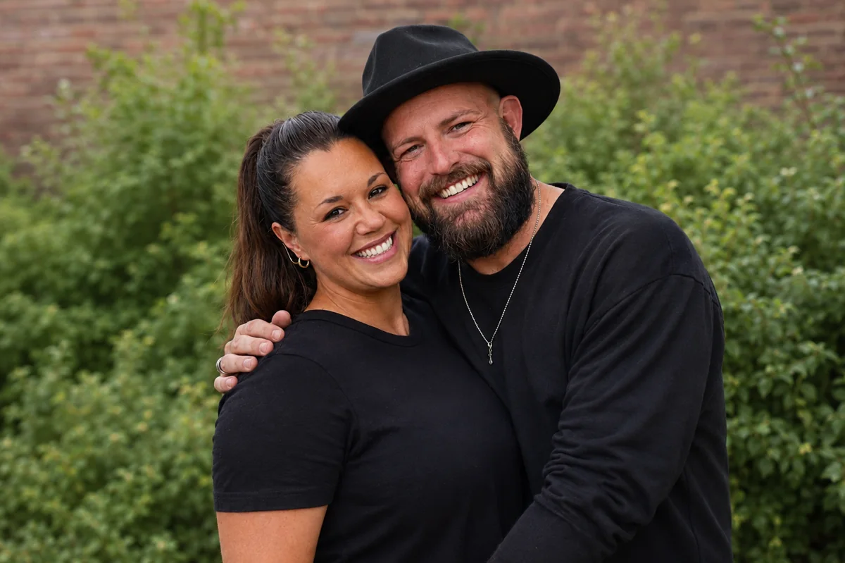 Daniel and Jennifer Minter, founders of Yoked